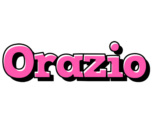 Orazio girlish logo
