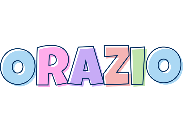 Orazio pastel logo