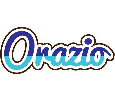 Orazio raining logo