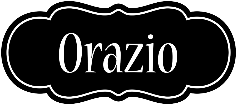 Orazio welcome logo