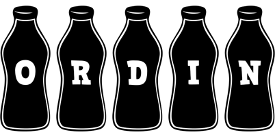 Ordin bottle logo