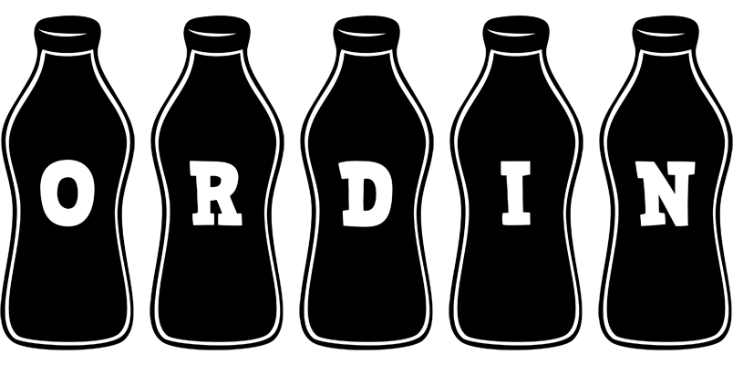 Ordin bottle logo