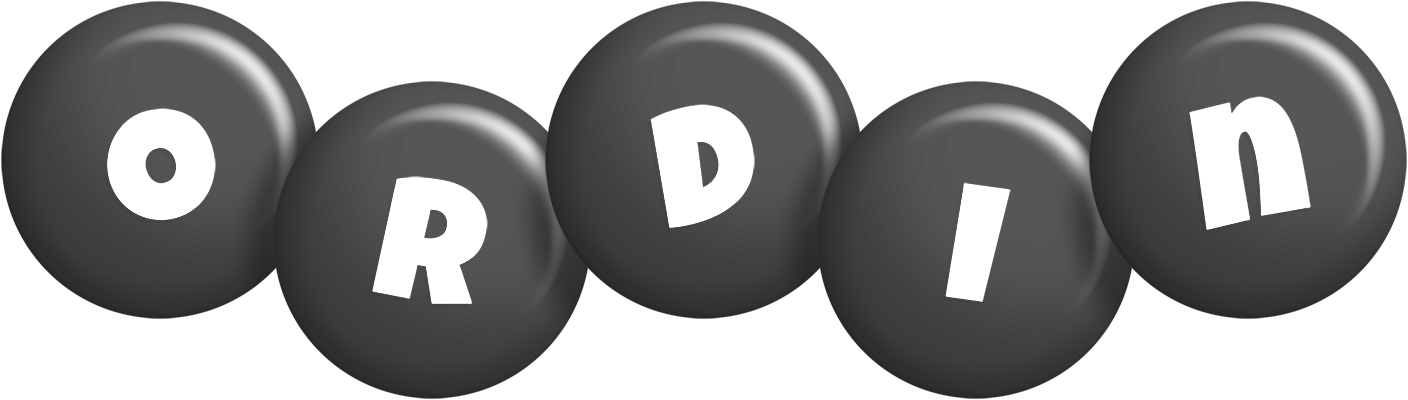 Ordin candy-black logo
