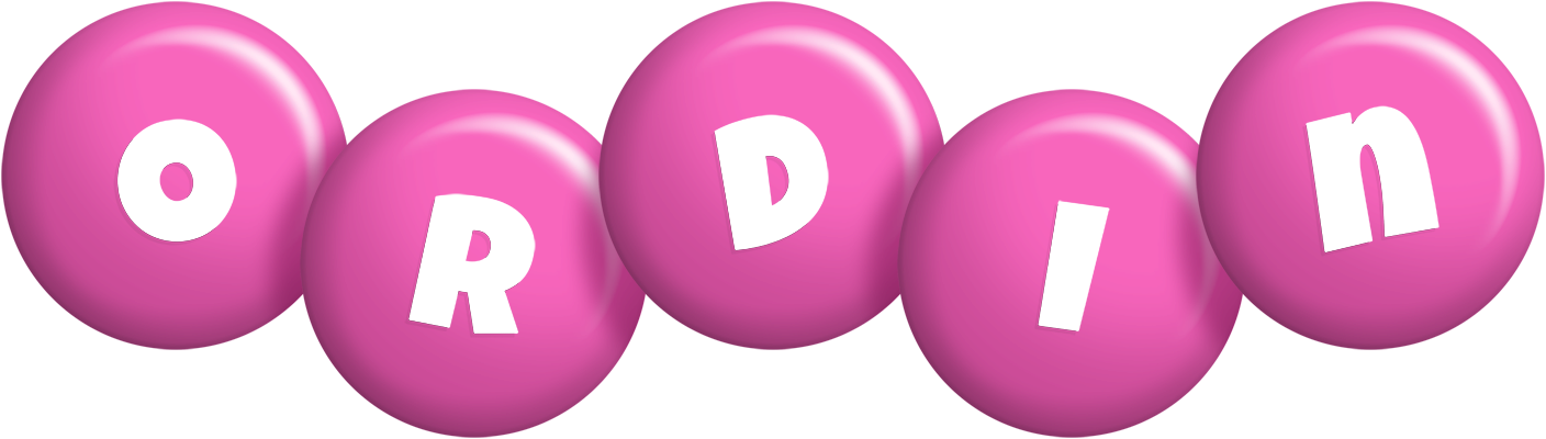 Ordin candy-pink logo