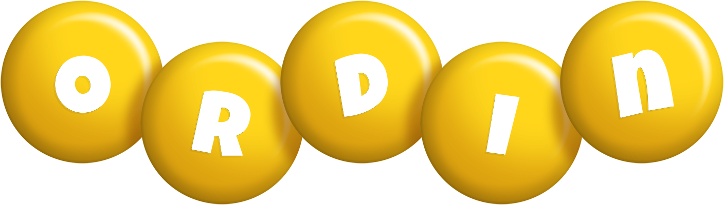Ordin candy-yellow logo