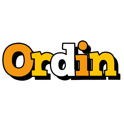Ordin cartoon logo