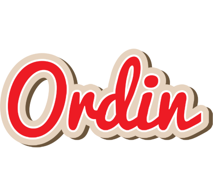 Ordin chocolate logo