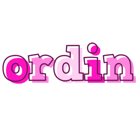 Ordin hello logo