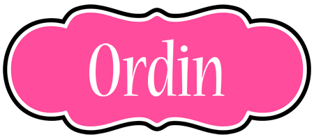 Ordin invitation logo