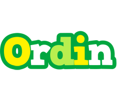 Ordin soccer logo