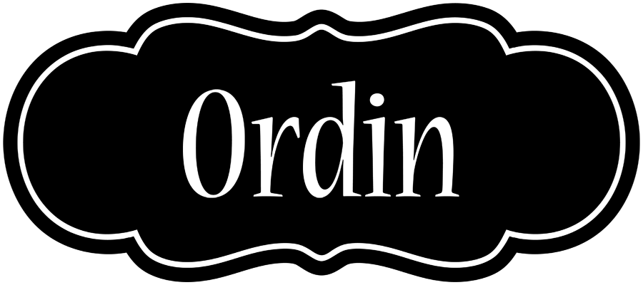 Ordin welcome logo