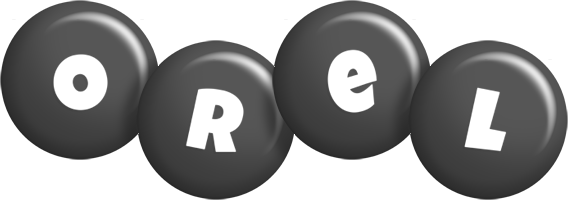Orel candy-black logo