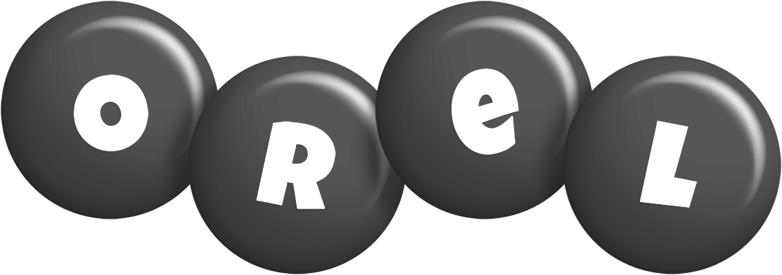 Orel candy-black logo