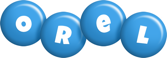 Orel candy-blue logo