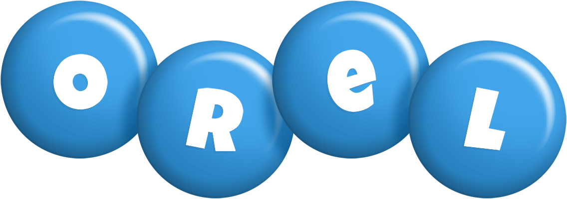 Orel candy-blue logo