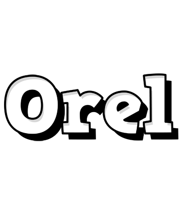Orel snowing logo