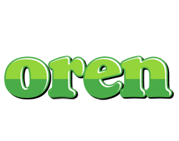 Oren apple logo