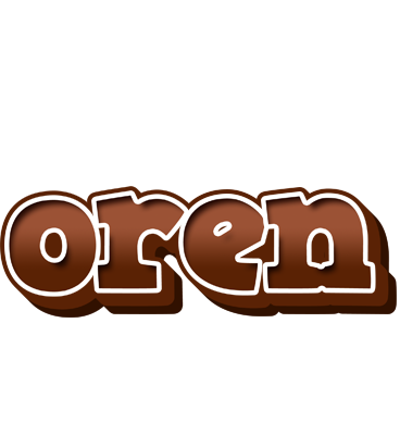 Oren brownie logo