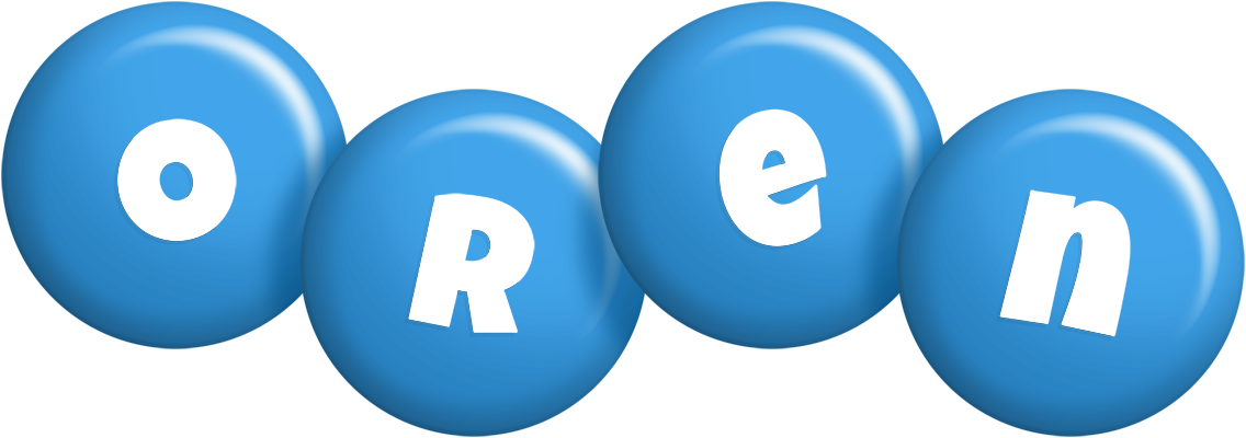Oren candy-blue logo