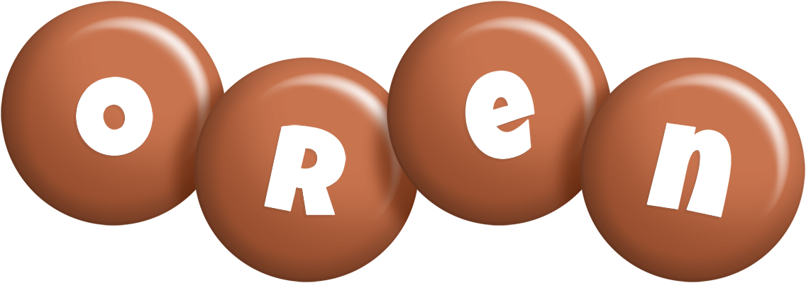 Oren candy-brown logo