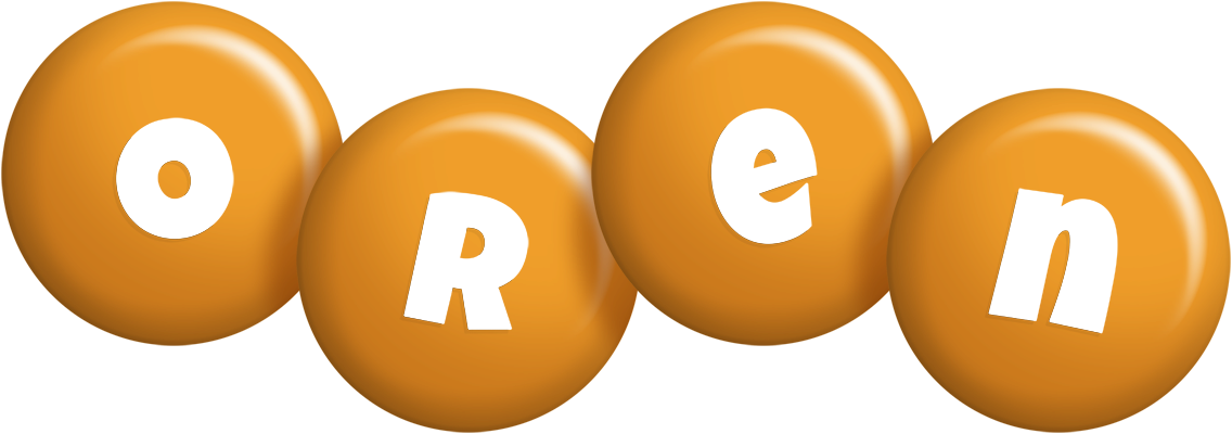 Oren candy-orange logo