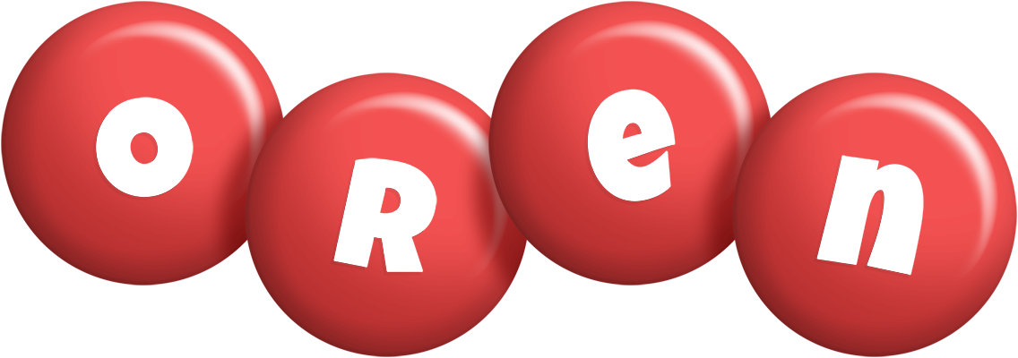Oren candy-red logo
