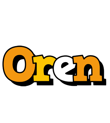Oren cartoon logo