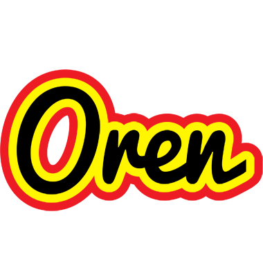 Oren flaming logo