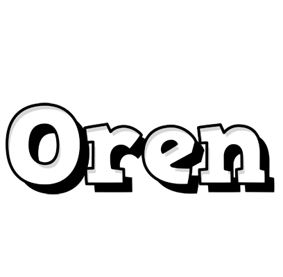 Oren snowing logo