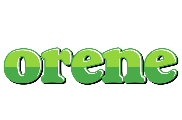 Orene apple logo