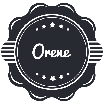 Orene badge logo