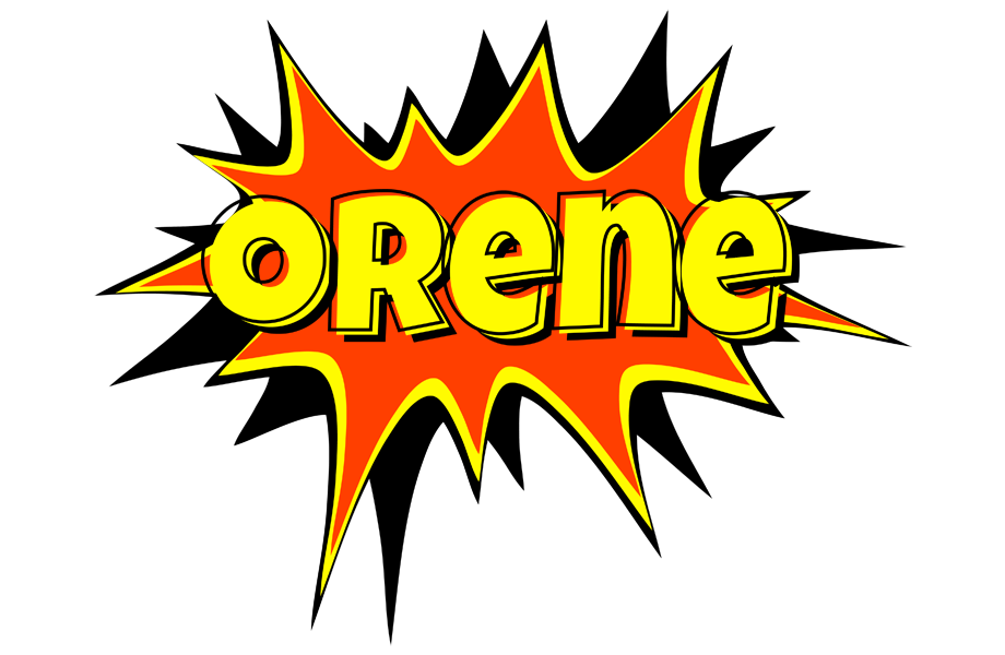 Orene bazinga logo
