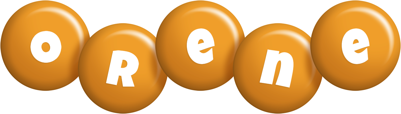 Orene candy-orange logo