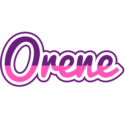 Orene cheerful logo