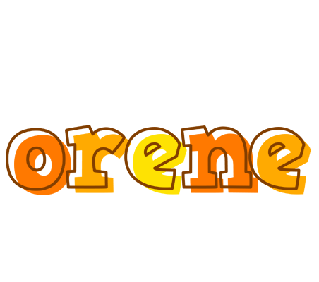 Orene desert logo