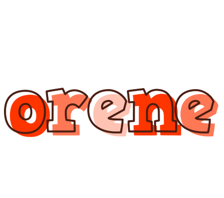 Orene paint logo