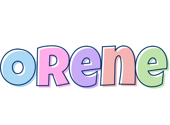 Orene pastel logo
