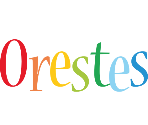 Orestes birthday logo