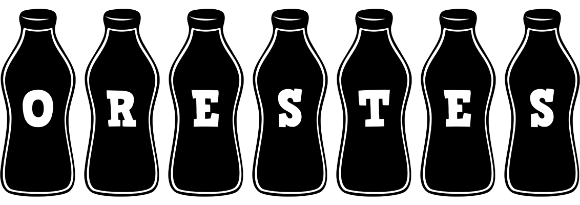 Orestes bottle logo