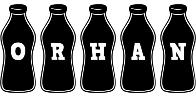 Orhan bottle logo