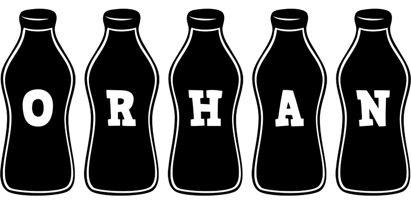 Orhan bottle logo