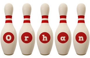 Orhan bowling-pin logo