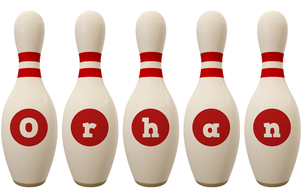 Orhan bowling-pin logo