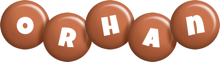 Orhan candy-brown logo