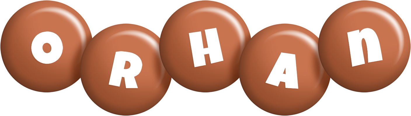 Orhan candy-brown logo