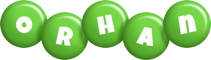 Orhan candy-green logo