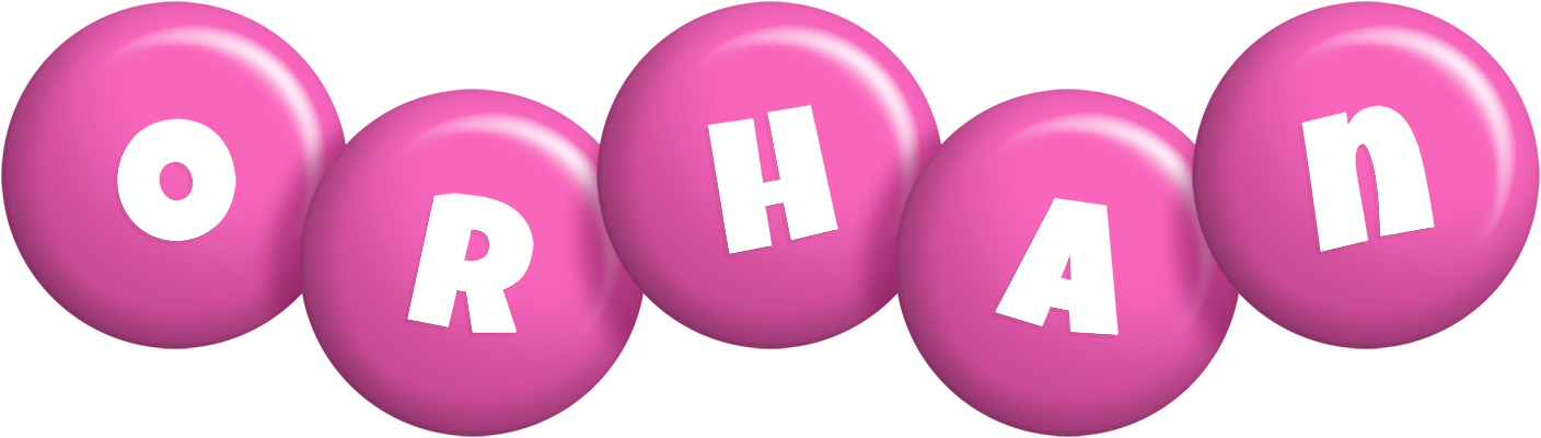 Orhan candy-pink logo