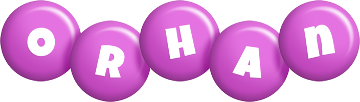 Orhan candy-purple logo