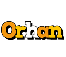 Orhan cartoon logo