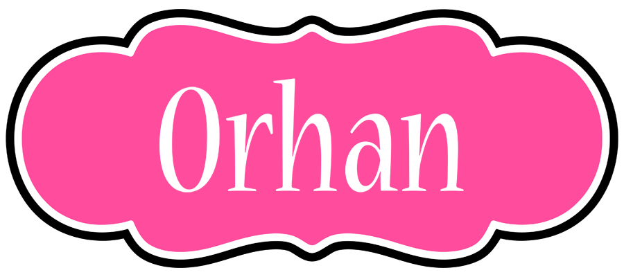 Orhan invitation logo